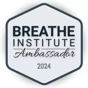 The Breathe Institute Ambassador badge